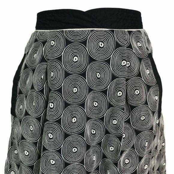 Anthropologie Floreat Embroidered Layered Skirt - Picture 2 of 9